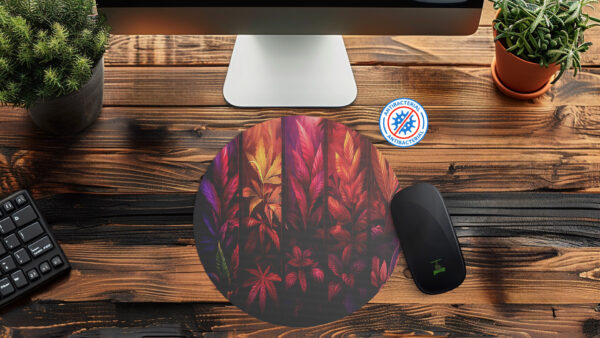 Cannabis Kunst - Mousepad