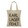 Baumwolltasche "Karl, Lager, Fehlt" - natur