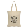 Baumwolltasche "Süße Hochlandkuh" - natur
