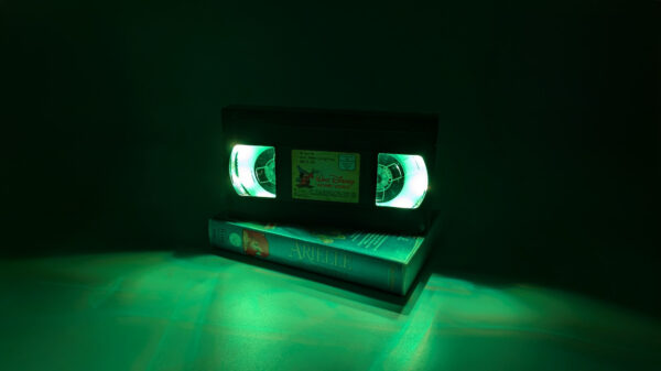 VHS Deko Lampe "Disney Arielle die Meerjungfrau"