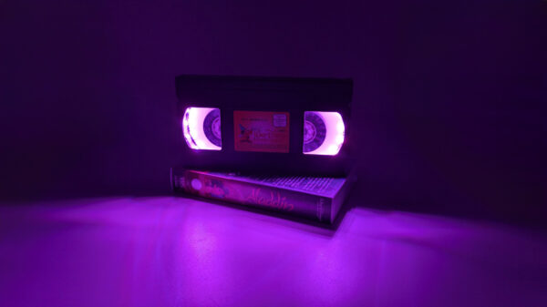 VHS Deko Lampe "Disney Aladdin"