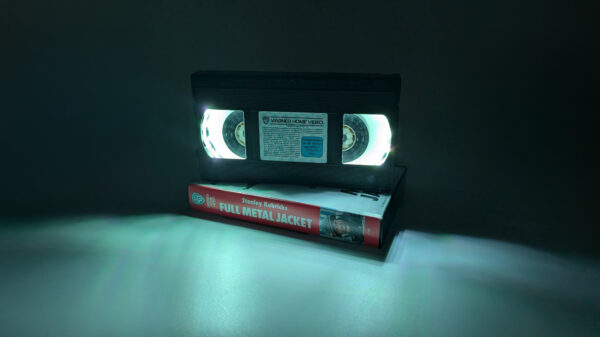 VHS Deko Lampe "Full Metal Jacket"