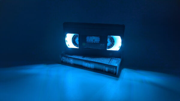 VHS Deko Lampe "Men in Black"