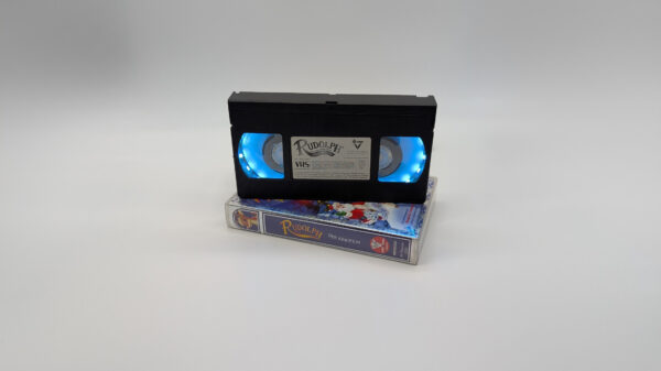 VHS Deko Lampe "Rudolph mit der roten Nase" – Bild 2