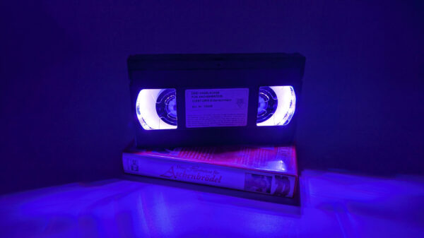 VHS Deko Lampe "Drei Haselnüsse für Aschenbrödel"