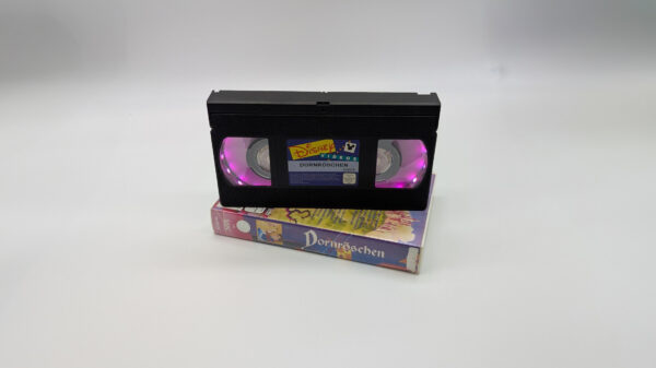 VHS Deko Lampe "Disney Dornröschen" B-Ware – Bild 2