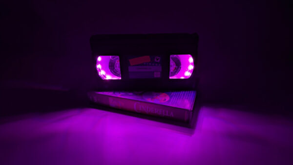 VHS Deko Lampe "Disney Cinderella"