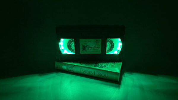 VHS Deko Lampe "Disney Robin Hood"