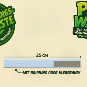 PopWall - Erweiterungs-Set Leiste - Die modulare Wandhalterung für Funko Pops