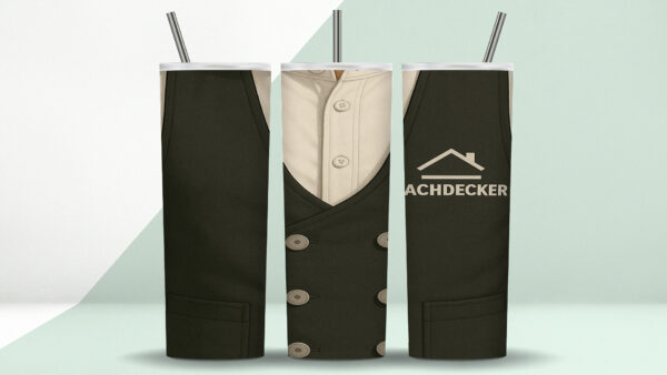 Tumbler "Dachdecker"