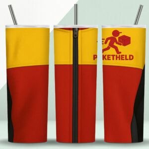 Tumbler "Paketheld" (rot)