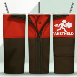 Tumbler "Paketheld" (weiß)