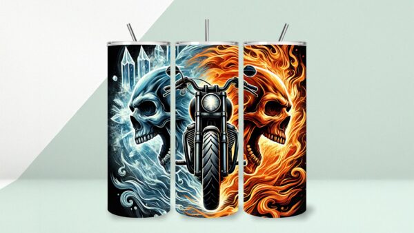 Tumbler "Biker Skulls" Tumbler "Biker Skulls"