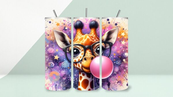 Tumbler "Süße Giraffe"
