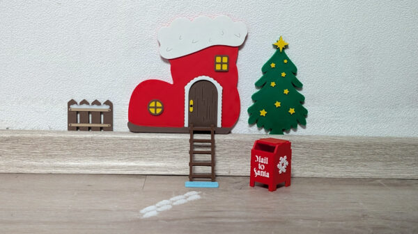Wichtelhaus-Set "Weihnachtsstiefel"