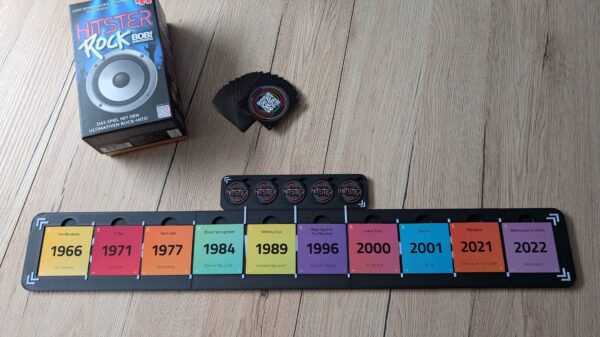 Spielbrett für das Partyspiel "Hitster" Spielbrett für das Partyspiel "Hitster"