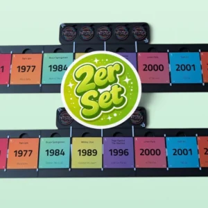 Spielbrett für das Partyspiel _Hitster_ - 2er Set Spielbrett für das Partyspiel "Hitster" - 2er Set