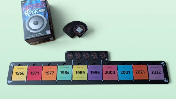 Spielbrett für das Partyspiel "Hitster"