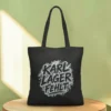 Baumwolltasche "Karl Lager Fehlt“ – Black Edition