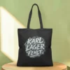 Baumwolltasche "Karl Lager Fehlt“ – White Edition