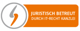 Juristisch betreut durch IT-Recht Kanzlei